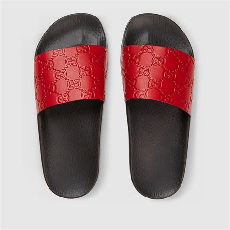 size 40 in gucci slides|Gucci ladies slides.